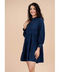 BREVITY DARK BLUE DRESS