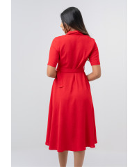 FLARA RED DRESS