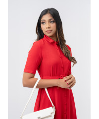 FLARA RED DRESS