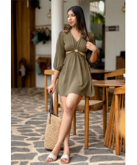 PAISLY  GREEN DRESS