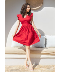 LILA RED DRESS