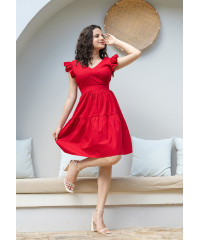 LILA RED DRESS