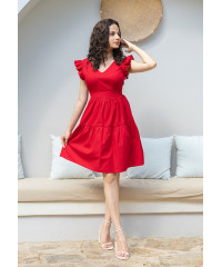 LILA RED DRESS