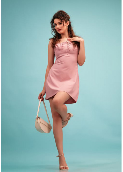 TAYA FRONT TIE DRESS