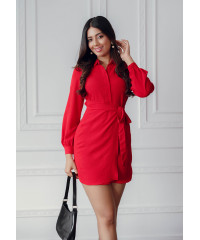 ANDRIA RED SHORT DRESS