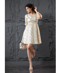 TRIXIE FLORAL SHORT DRESS