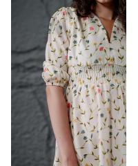 TRIXIE FLORAL SHORT DRESS