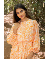 SHAYLA PRINTED SHORT DRESS SHAYLA PRINTED SHORT DRESS