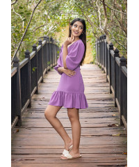 ROSE PUFF SLEEVE DRESS ROSE PUFF SLEEVE DRESS