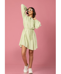 AMY LONG SLEEVE GREEN DRESS