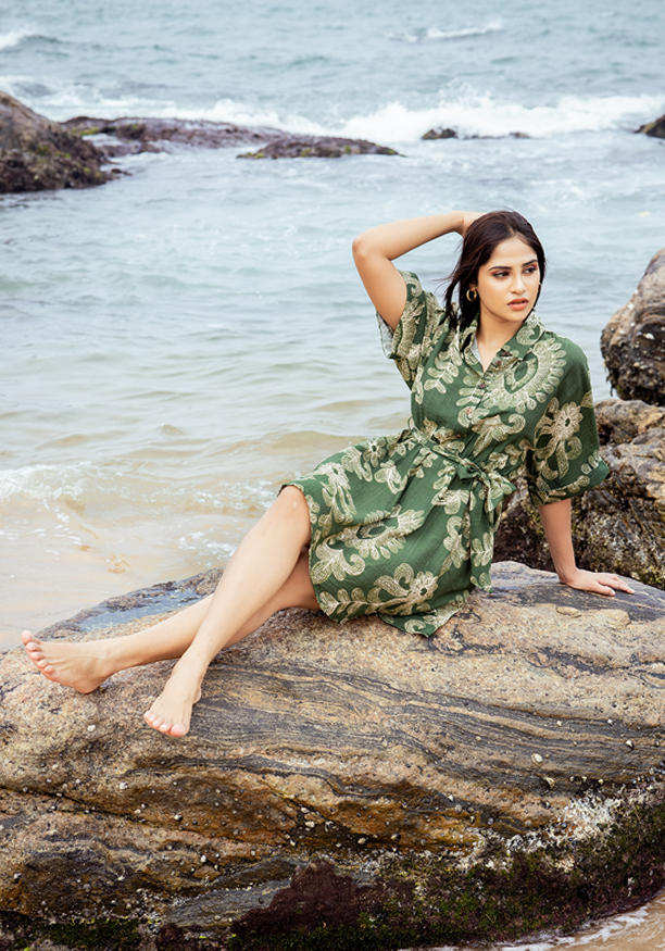 YUEN GREEN DRESS Nilsonline