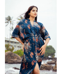 ANALIA BLUE SHORT DRESS