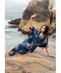 ANALIA BLUE SHORT DRESS