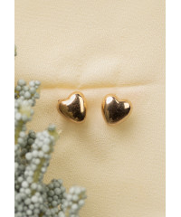 HEART PUFFED EARRING