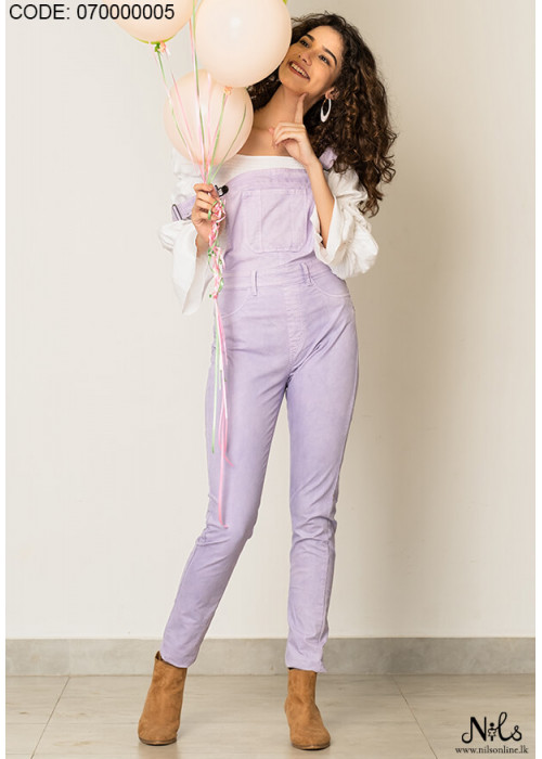 LILAC MARBLE DUNGAREE
