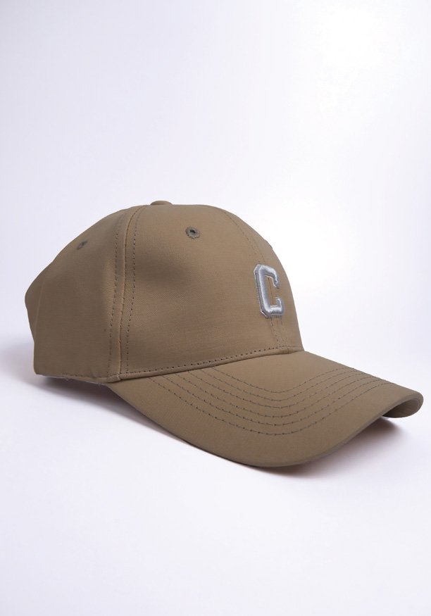 C BEIGE CAP