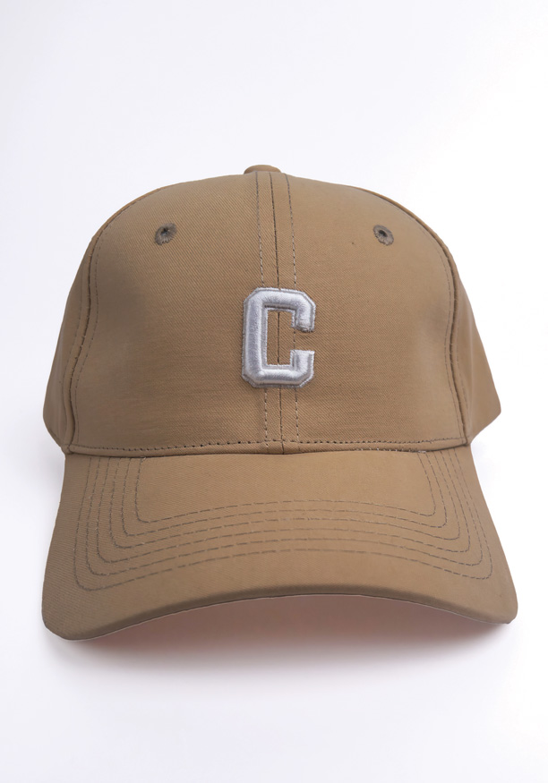 C BEIGE CAP