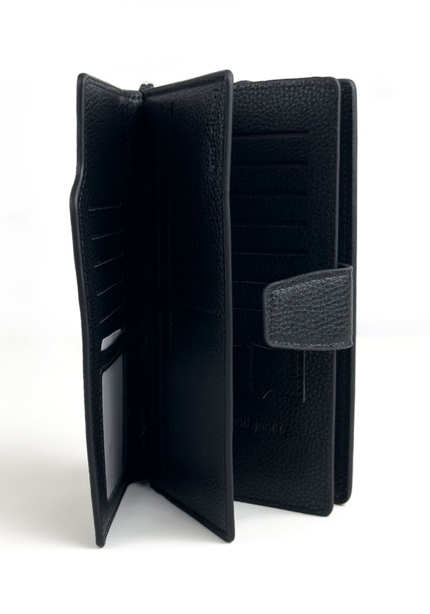 BLACK CREDIT CARD HOLDER WALLET