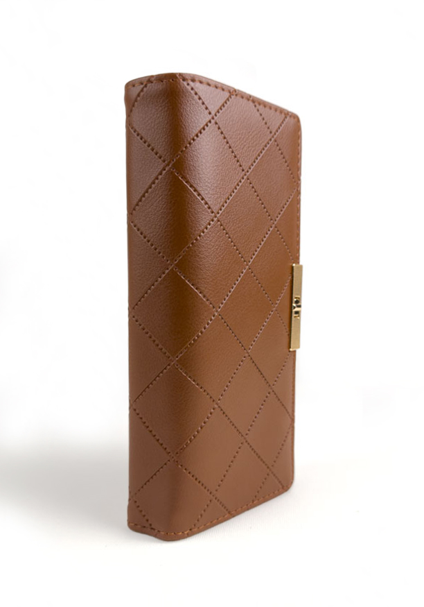 AMY BROWN BUCKLE WALLET