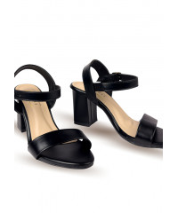 ANKLE STRAP BLACK HEEL