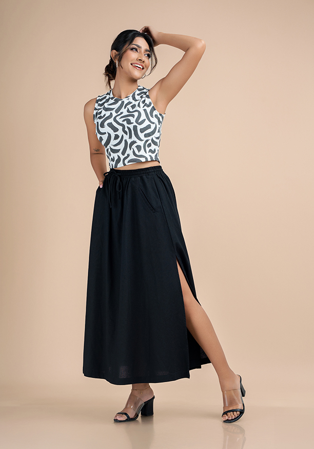 DECLAN SLEEVELESS CROP TOP