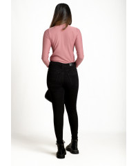 NOVA TURTLE NECK PINK T SHIRT 