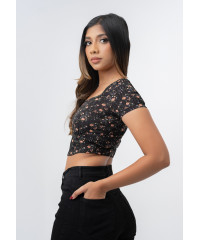 KEA PRINTED CROP TOP