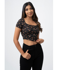 KEA PRINTED CROP TOP