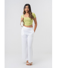 KEA  GREEN  CROP TOP