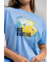 BEE POSITIVE T SHIRT