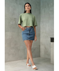 WINNY GREEN CROP TOP