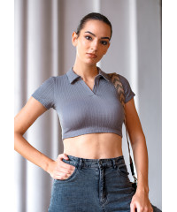 SKYLA RIB CROP TOP