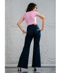 LENNY CROP PINK TEE