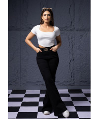 KEA WHITE CROP TOP