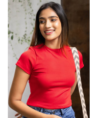 CLAUDIA CROP T SHIRT