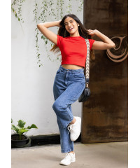 CLAUDIA CROP T SHIRT