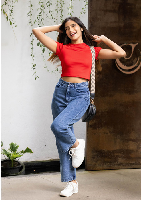 CLAUDIA CROP T SHIRT CLAUDIA CROP T SHIRT