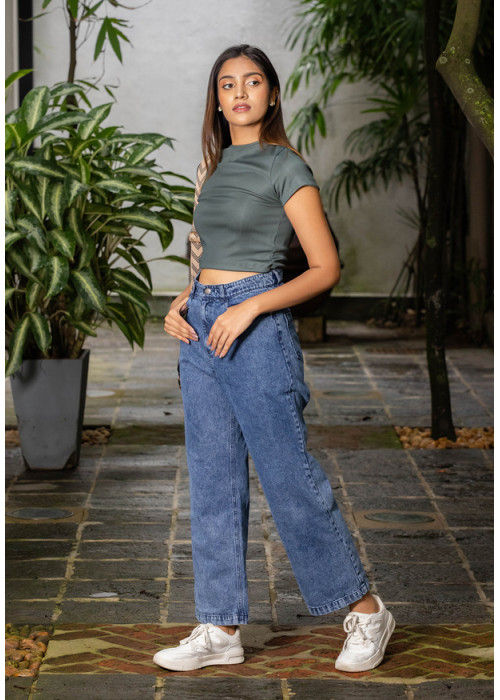 CLAUDIA CROP T SHIRT CLAUDIA CROP T SHIRT