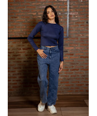 BLUE LONG SLEEVE TSHIRT