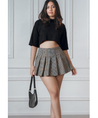 WAFFLE BLACK TOP