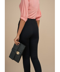 HIGH WAIST SKINNY BLACK PANT