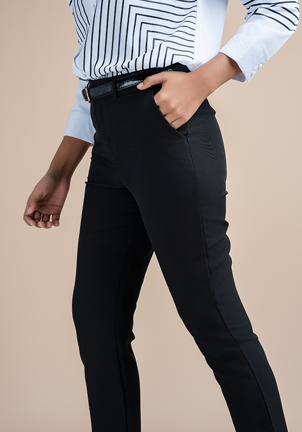 AMBUR PENCIL CUT OFFICE PANT