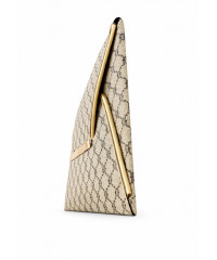 VINTAGE FLORAL PRINT OVERSIZED CLUTCH BAG