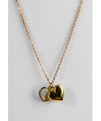 DOUBLE HEART NECKLACE 