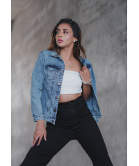 LONG SLEEVE ACID WASH JACKET