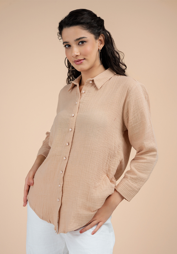 LISA BEIGE SHIRT 