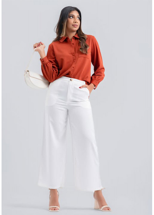 INDIE BROWN KNIT SHIRT