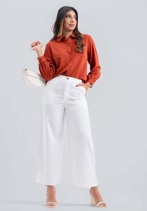 INDIE BROWN KNIT SHIRT