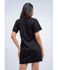 AELINE BLACK DRESS 