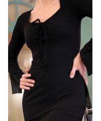 MEBBY BLACK KINT DRESS